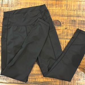 SHEIN black leggings with pockets